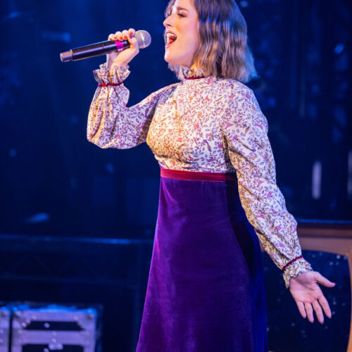 Cassadee Pope performing in Rolling Thunder in 2025